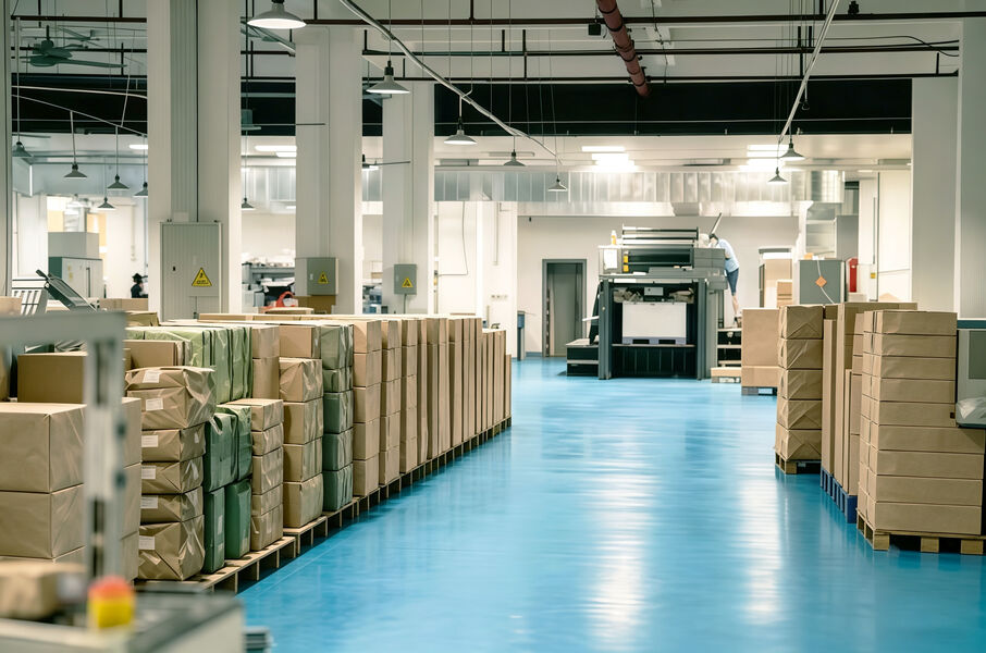 Guangzhou Changguan Printing Co., Ltd ligne de production du fabricant