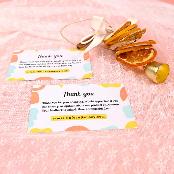 Carte postale rose pour les petites entreprises 5