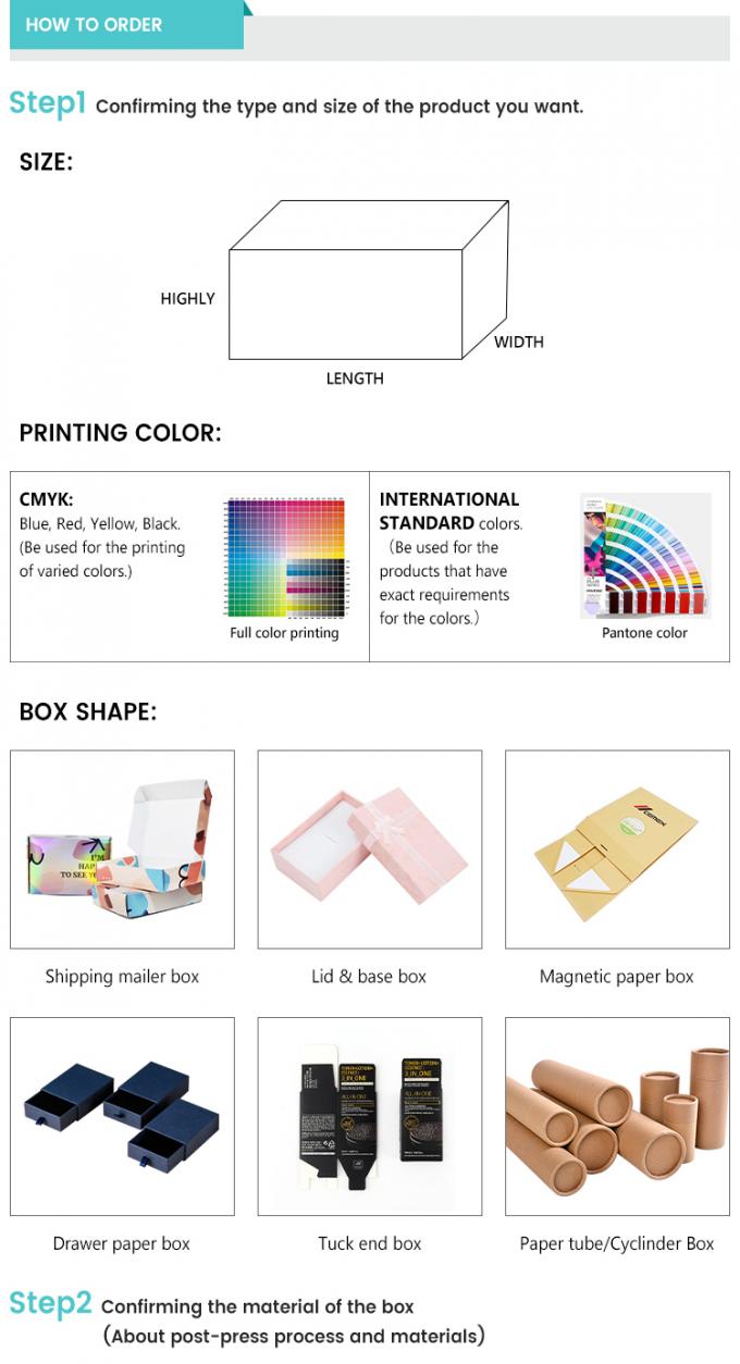 Logo personnalisé Recyclable Black Kraft Gift Packaging Boîte en carton pour le mariage 11