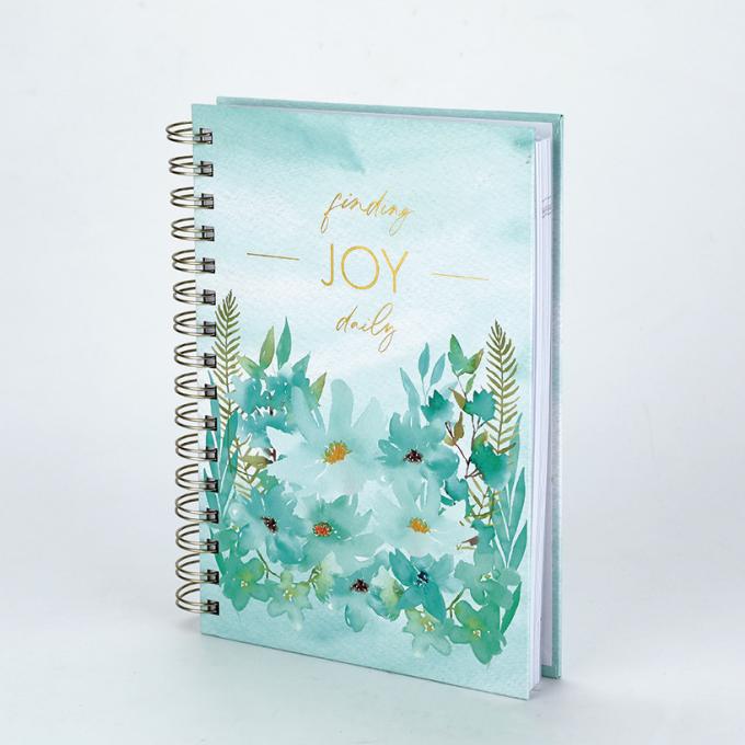 Journal quotidien Carnet de bord d'impression Carnet de bord pour cadeaux avec 4c Offset 4