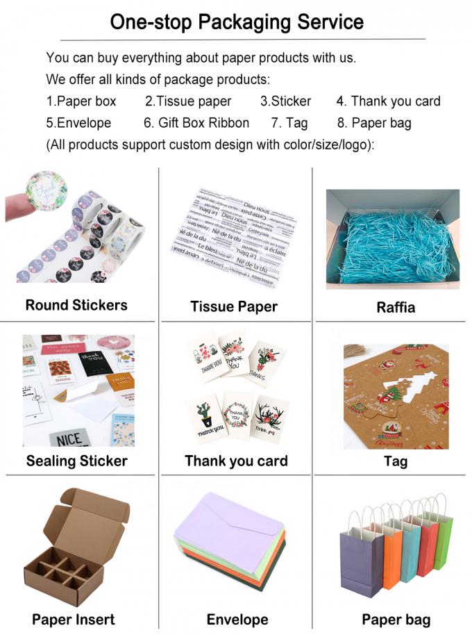 Commande personnalisée Carton kraft pliant emballage cadeau ondulé Boîtes postales 11