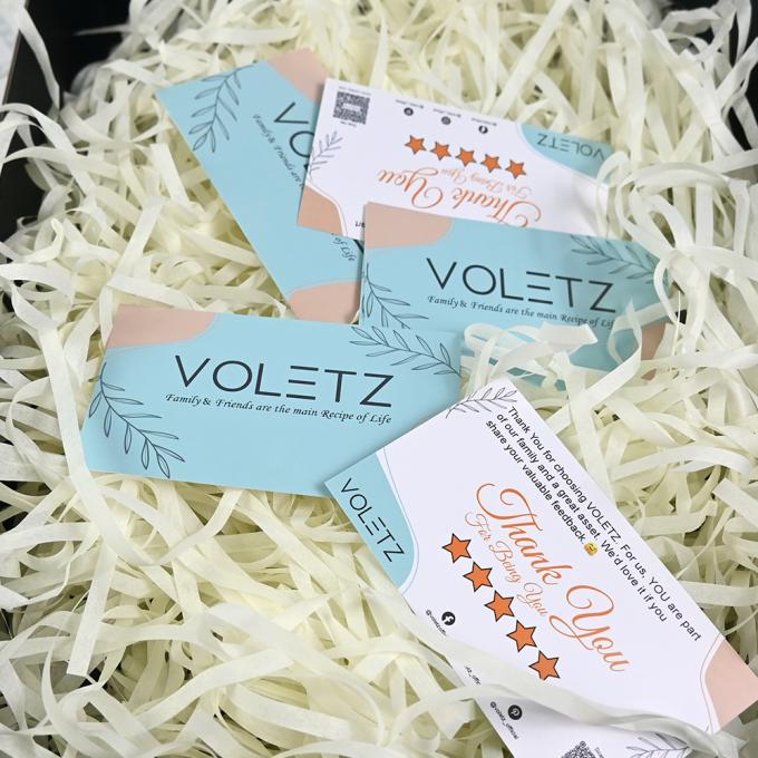 Carte de remerciement personnalisée pour le soutien à ma petite entreprise Carte postale d'impression UV et offset 3