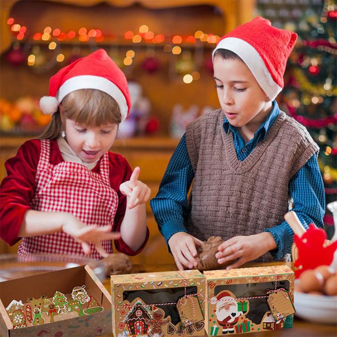 Des gâteaux de Noël des biscuits des chocolats et d'autres boîtes d'emballage imprimées sur mesure pour les aliments 7