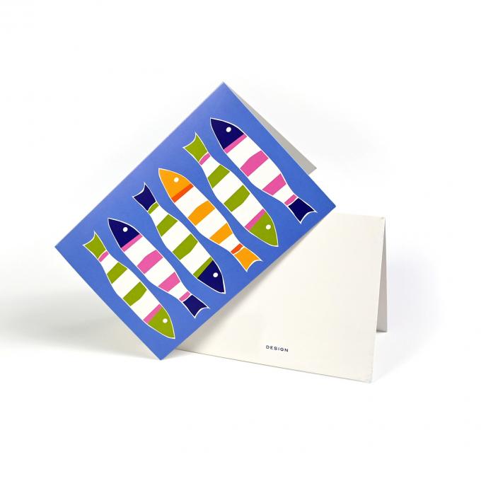 OEM plié Merci Carte Cartes de vœux Impression Servir Design personnalisé Avec enveloppe 6