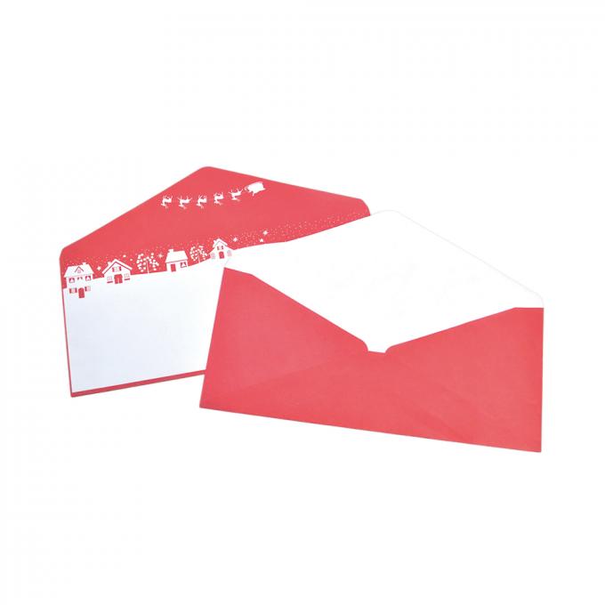 Enveloppes en papier moyen Impression de cartes de vœux colorées Enveloppes sur mesure 4