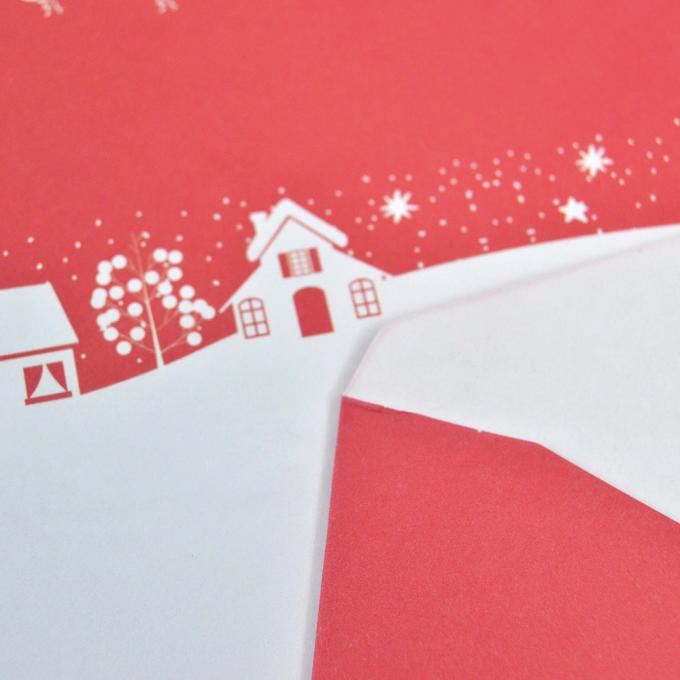 Enveloppes en papier moyen Impression de cartes de vœux colorées Enveloppes sur mesure 6