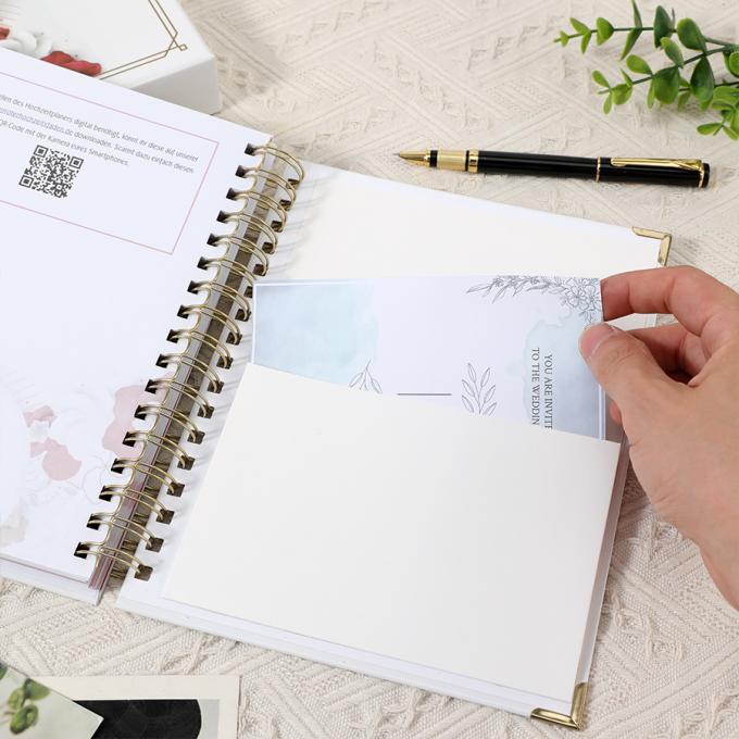 4c Impression offset Organisateur de mariage Cadeau de fiançailles unique pour les nouveaux fiancés 4