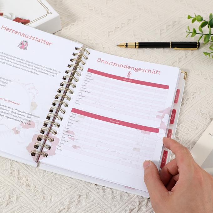 4c Impression offset Organisateur de mariage Cadeau de fiançailles unique pour les nouveaux fiancés 6