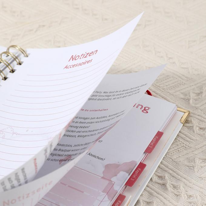 4c Impression offset Organisateur de mariage Cadeau de fiançailles unique pour les nouveaux fiancés 8