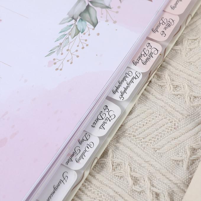 A4 A5 Spirale journal papier carnets de journaux de journaux de mariage planificateur pour les femmes 7