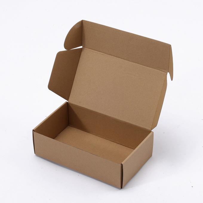 Carton ondulé carton flexographie papier emballage boîte de messagerie pour les marchandises d'expédition dossiers 7