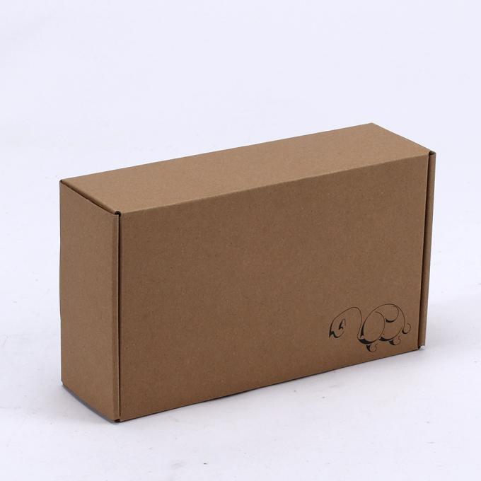 Carton ondulé carton flexographie papier emballage boîte de messagerie pour les marchandises d'expédition dossiers 9