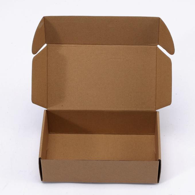 Carton ondulé carton flexographie papier emballage boîte de messagerie pour les marchandises d'expédition dossiers 8