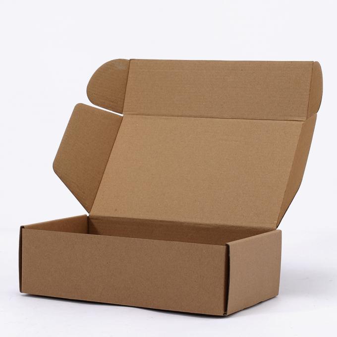 Carton ondulé carton flexographie papier emballage boîte de messagerie pour les marchandises d'expédition dossiers 10