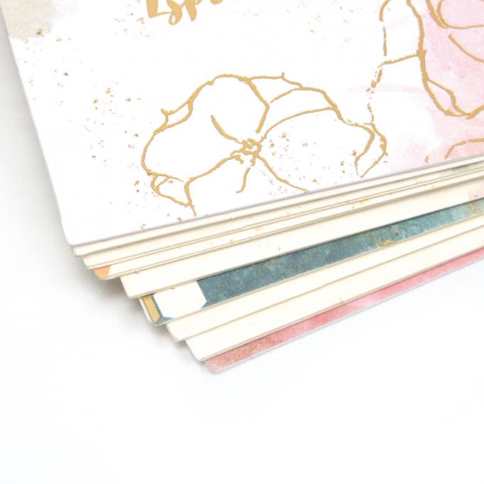Petite entreprise personnalisée Cartes de remerciement Carte de vœux avec enveloppe et autocollants 5