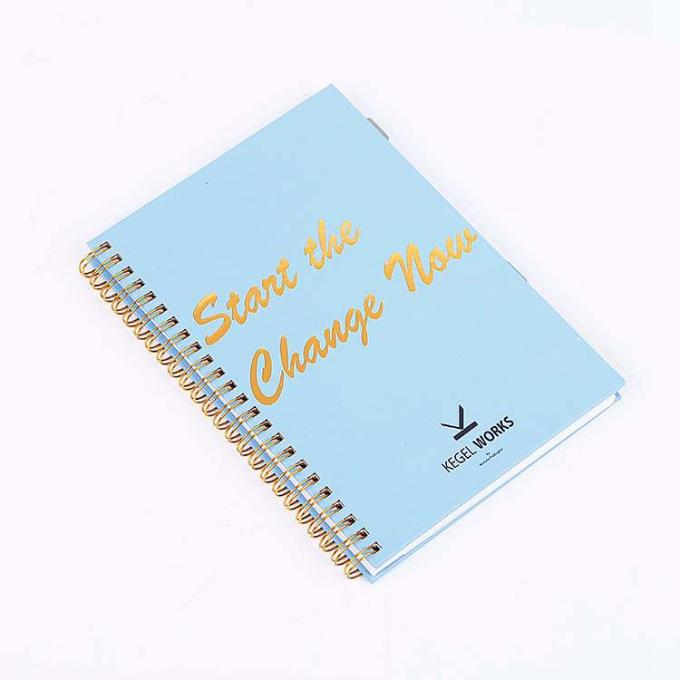 Taille de poche Calendrier Planificateur Carnet de notes Sang libre Entraînement en spirale 2