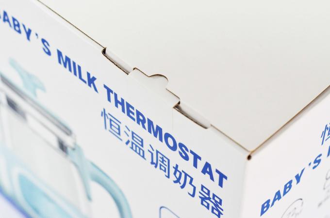 Boîte d'emballage de produits électriques imprimée avec logo personnalisé avec poignée et dossier 8