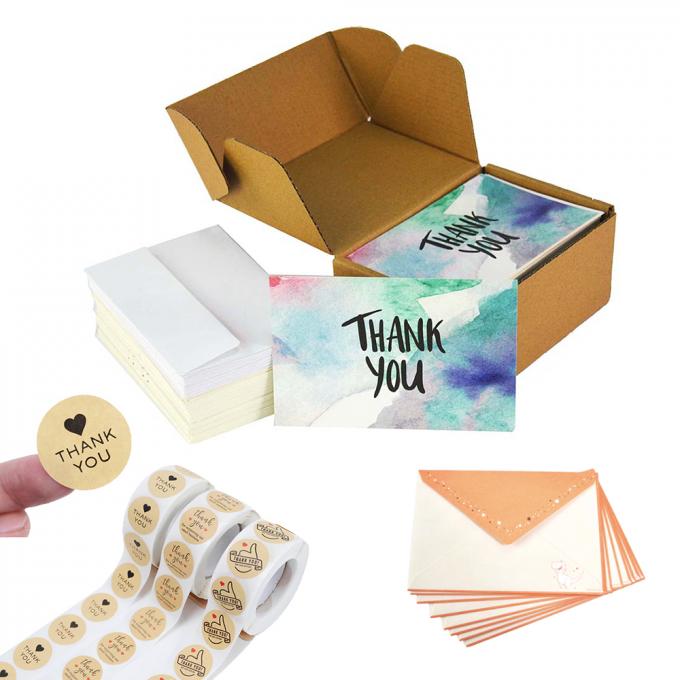 Impression personnalisée 4c Offset Cartes de voeux en feuille d'or de luxe pour anniversaire et mariage 3