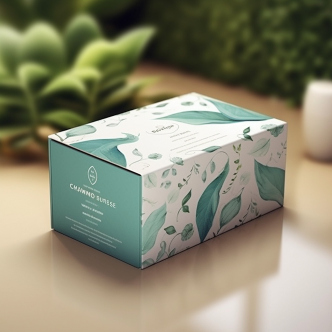 Taille personnalisée Acceptée Lamination brillante Eco-friendly Cuisine de la peau Boîte d'emballage de parfum 11
