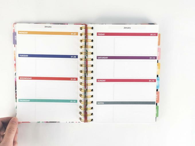 Matériau de couverture en cuir Composition Design de livre 365 jours 3