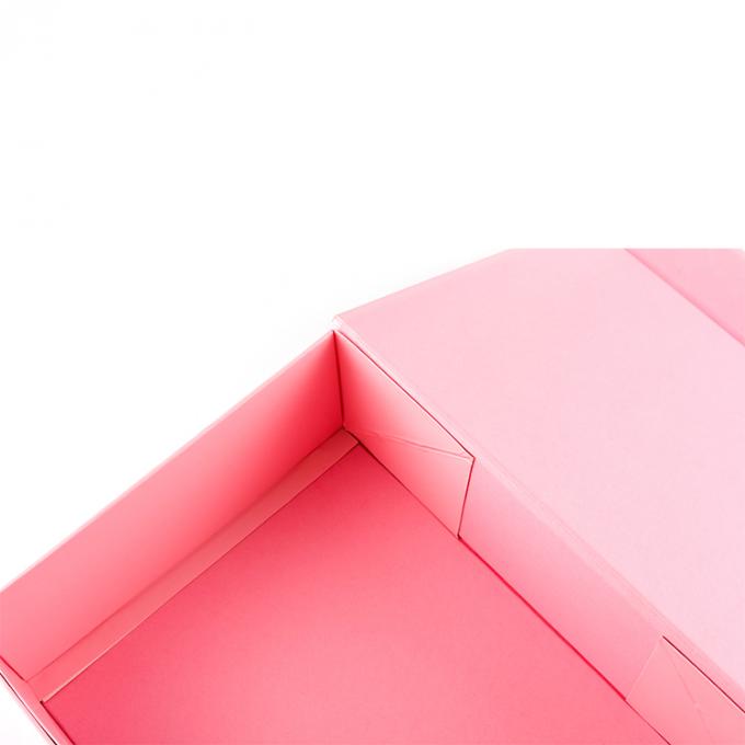 Logo personnalisé Emballage en papier en couverture rigide Magnétique pliable Boîte cadeau pliable avec couvercle magnétique 9