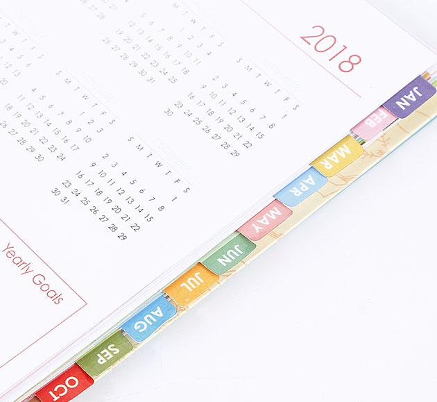 Planneur personnalisé Agenda Composition en spirale Carnet pour l' exercice scolaire 3