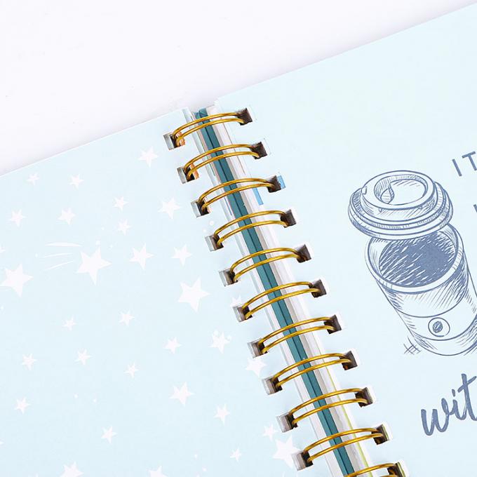 Planneur personnalisé Agenda Composition en spirale Carnet pour l' exercice scolaire 4