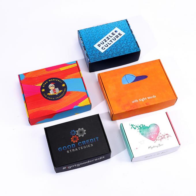 Boîte aux lettres imprimée en carton ondulé en CMYK 11