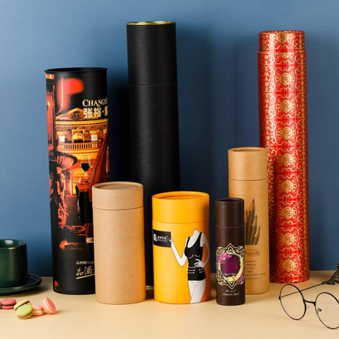 Carton contenant des huiles essentielles boîtier en papier à tubes avec impression CMYK 6