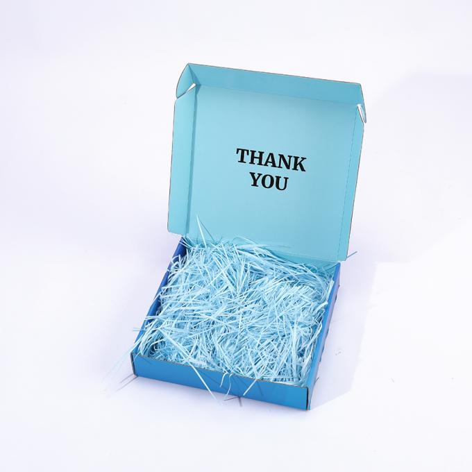Boîte à lettres pliable recyclée imprimée sur mesure avec logo Pour cadeau d'abonnement en carton 7