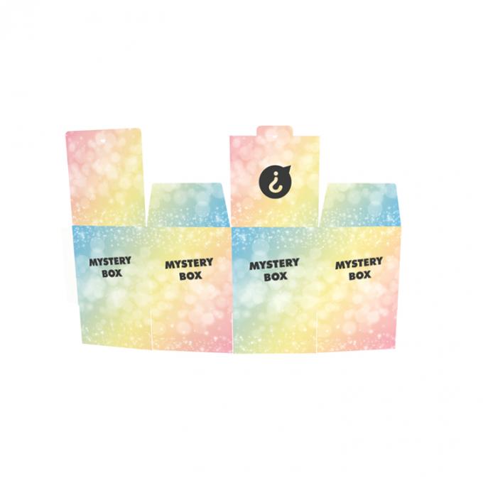 Cadeau personnalisé pliable secret Caja mystérieuse boîte de papier innovant paquet vide 9