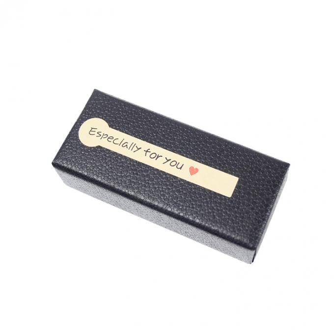 Boîtes auto-érigées personnalisées de luxe en papier noir collier de collier emballage bijoux boîte en papier parfumé avec couvercle 4