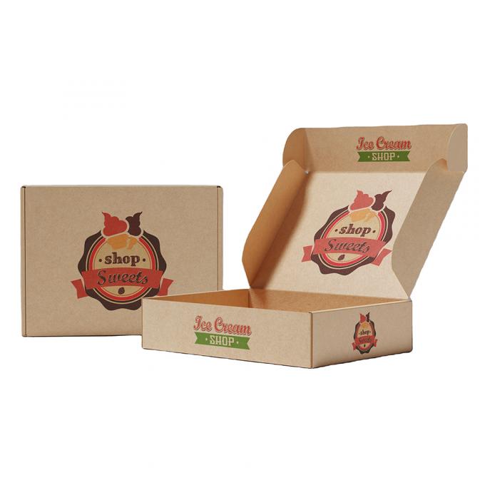 Boîte d'emballage alimentaire Boîte de papier carrée avec conception personnalisée et matériaux écologiques 6