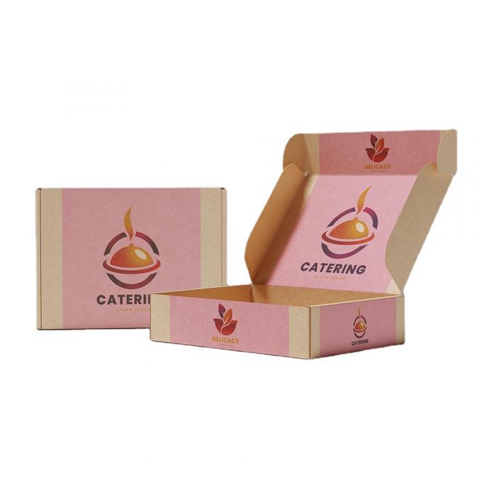 Boîte d'emballage alimentaire Boîte de papier carrée avec conception personnalisée et matériaux écologiques 8