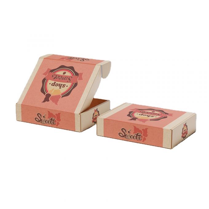 Boîte d'emballage alimentaire Boîte de papier carrée avec conception personnalisée et matériaux écologiques 10