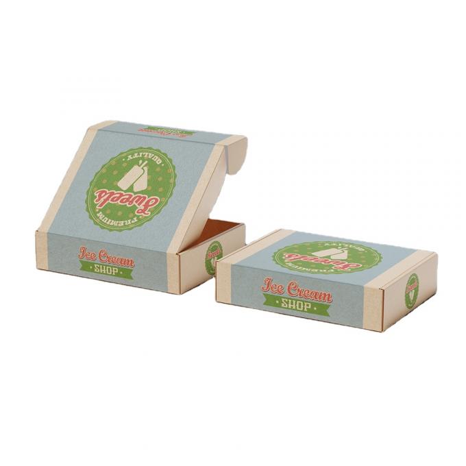 Boîte d'emballage alimentaire Boîte de papier carrée avec conception personnalisée et matériaux écologiques 9