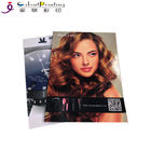 Glossy Perfect Bound Magazine Printing Services / Laminated Booklet Printing