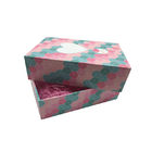 Luxury Cosmetic Cardboard Gift Boxes With Lids Custom Design CMYK Printing
