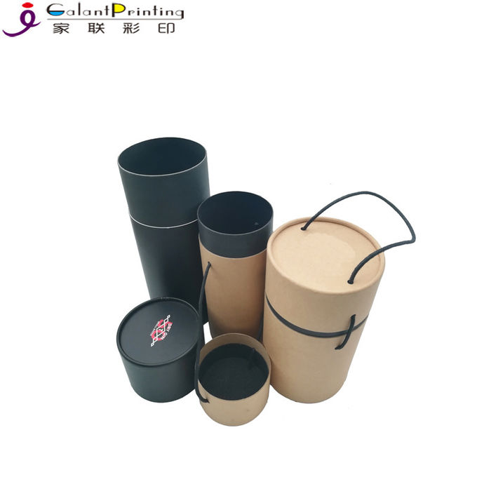 Tube écologique de cylindre empaquetant l'impression polychrome pour la tasse de café